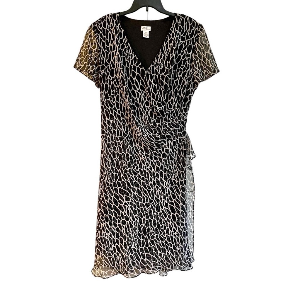 J.B.S.LTD. VINTAGE DRESS. SOPHISTICATED & FLATTERING. SIZE 16
